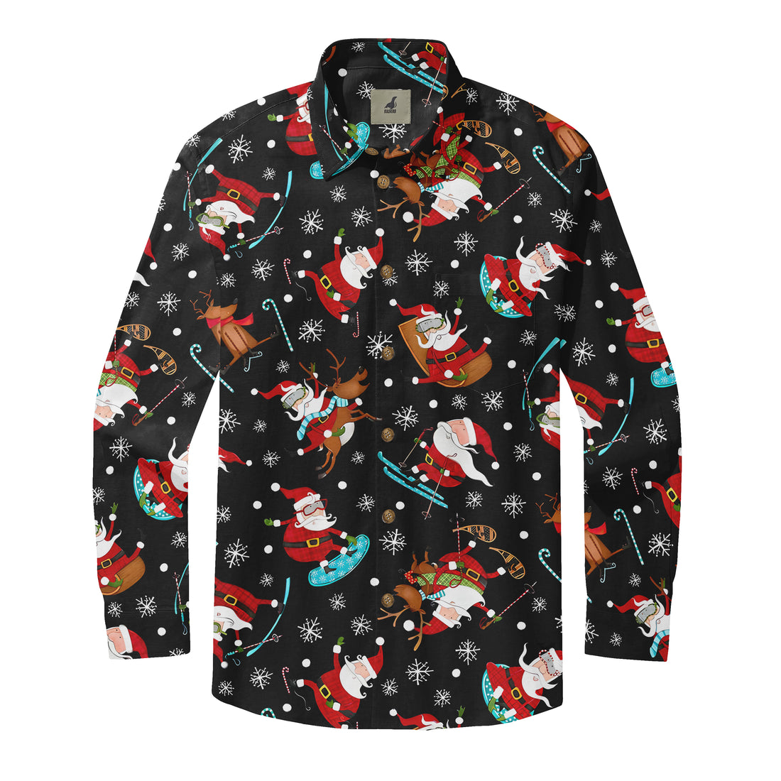 Christmas Celebration Night Long Sleeve Shirts