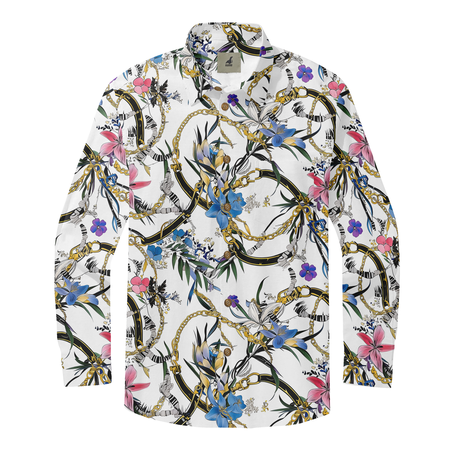 Floral Shackles Long Sleeve Shirts