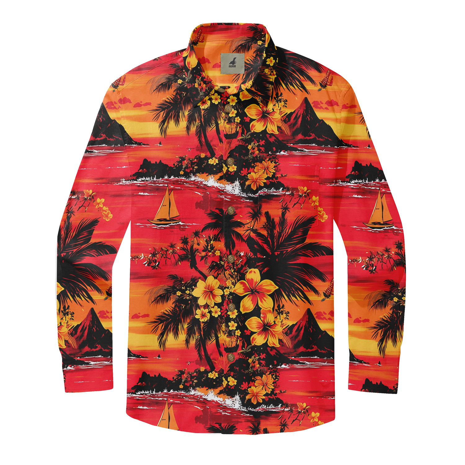 Sunset Paradise Long Sleeve Shirts