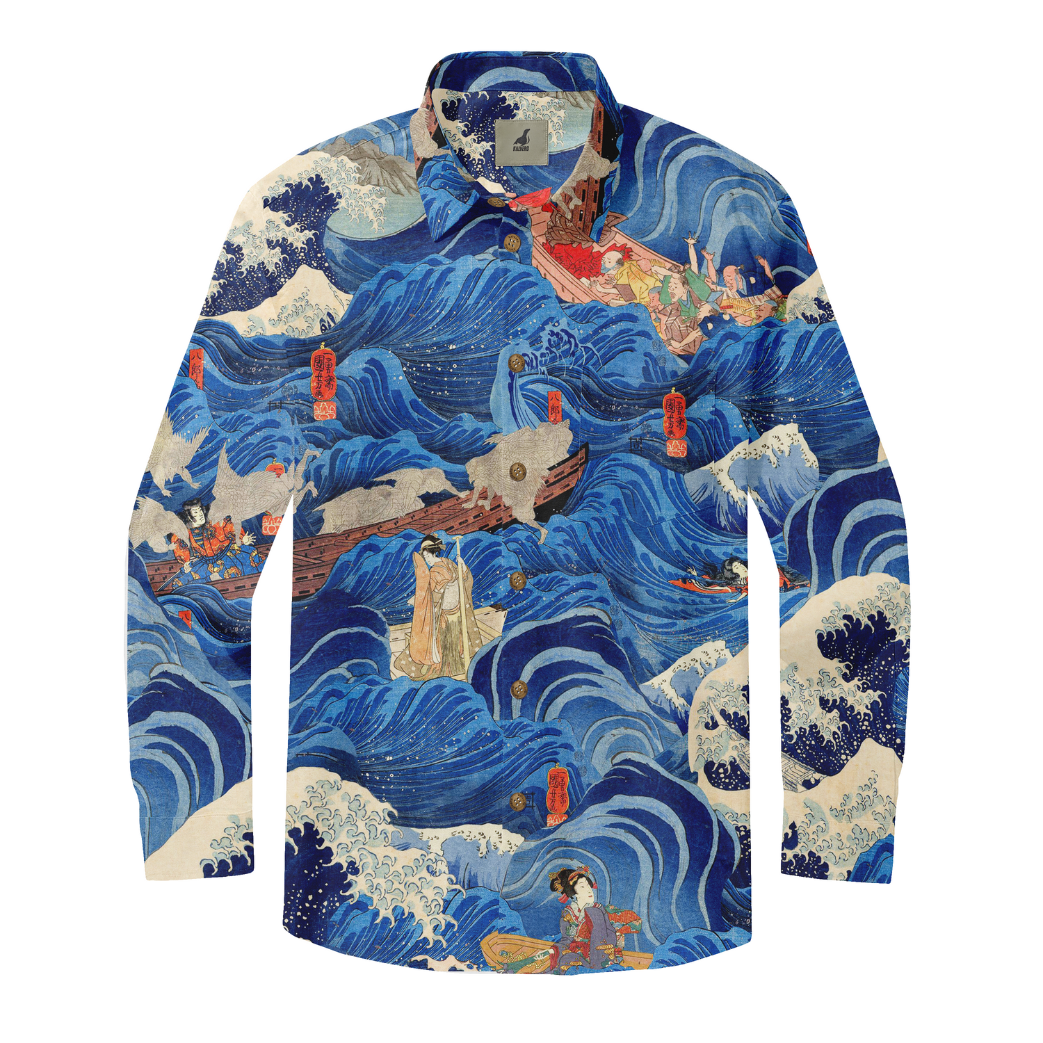 Nautical Zen Long Sleeve Shirts