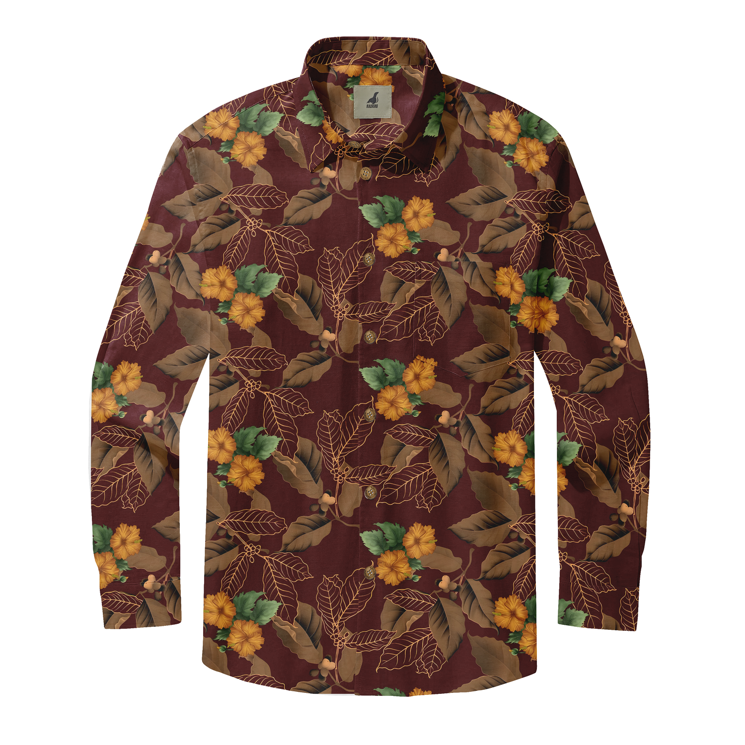 Autumn Bloom Long Sleeve Shirts