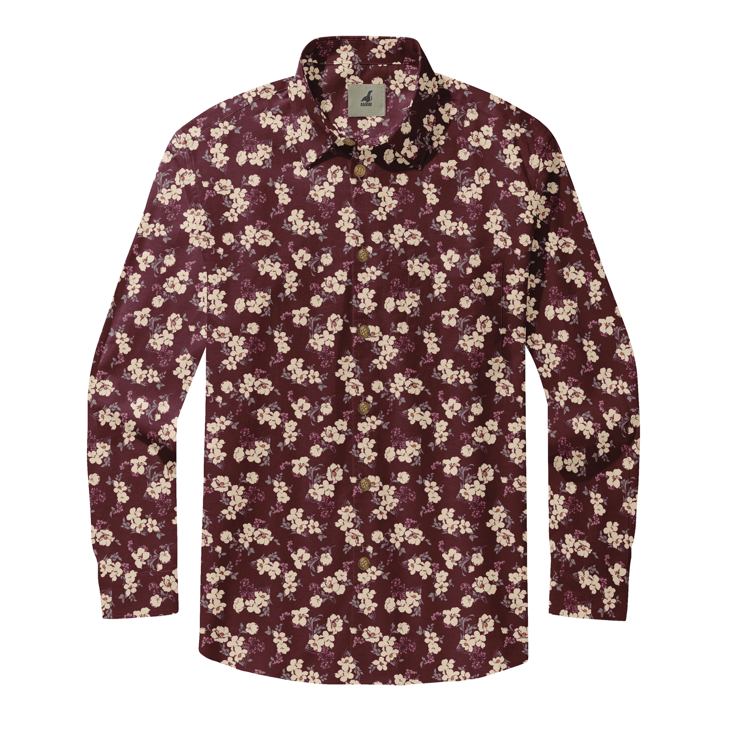 Autumn Blossoms Long Sleeve Shirts