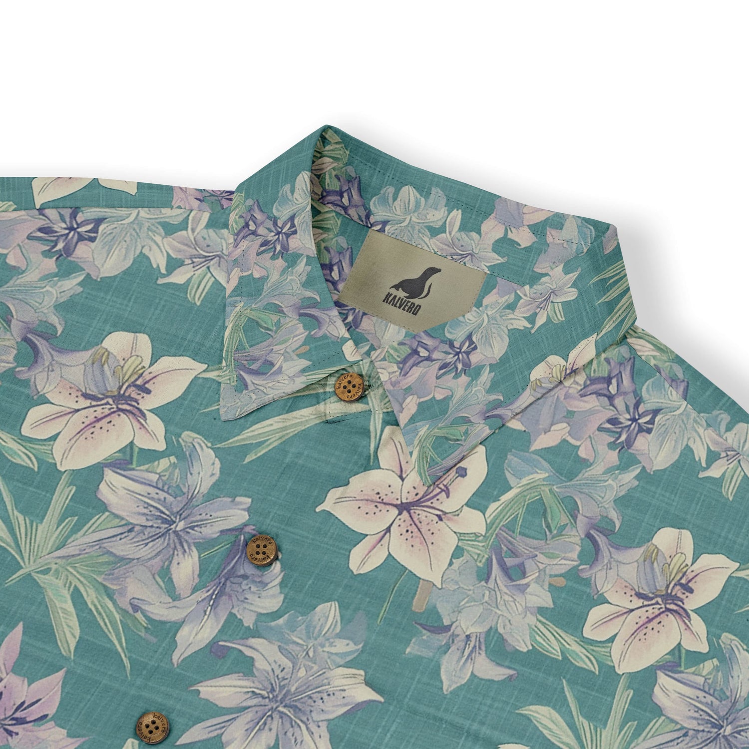 Tropical Bloom Shirt featuring detailed nature-inspired designs.